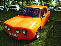 Renault 8 Gordini orange (de 1962-73)(a Champagnier (38), en 2018) (3)